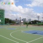 幼儿园球场地坪施工 运动场地丙烯酸球场材料 彩娃地坪篮球场施工